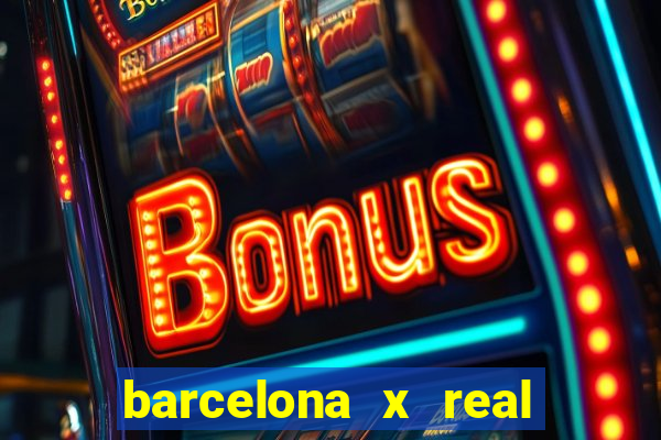 barcelona x real madrid multicanais